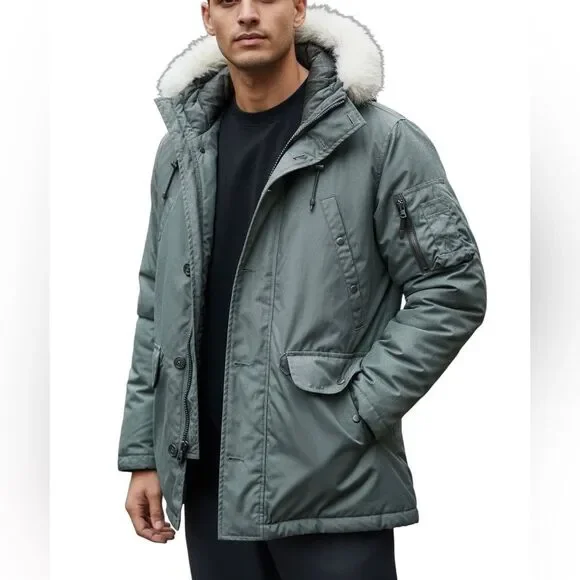 VTG U.S. Military M-65 Extreme Cold Weather Parka Size L Greenbrier Industries - Picture 1 of 13